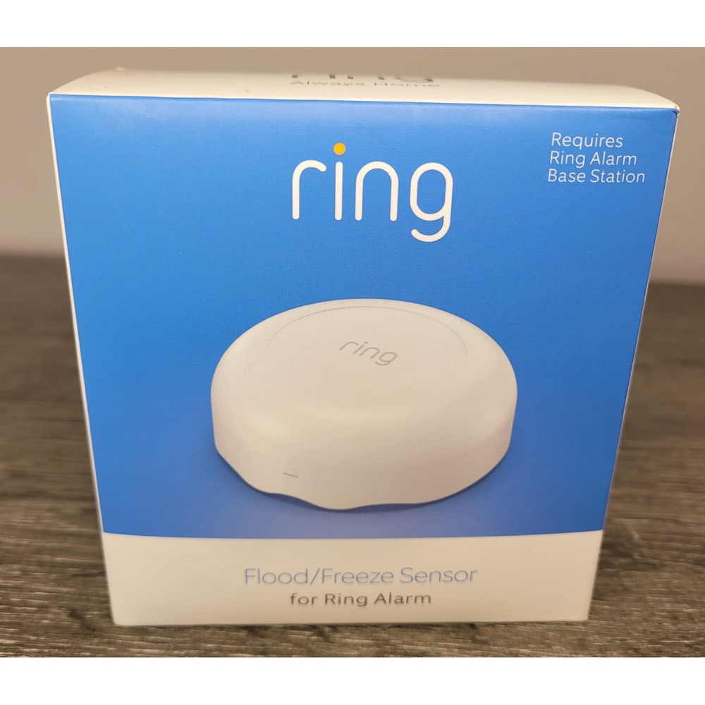 Ring Flood and Freeze Sensor for Ring Alarm White Z-Wave Plus 5F21E8